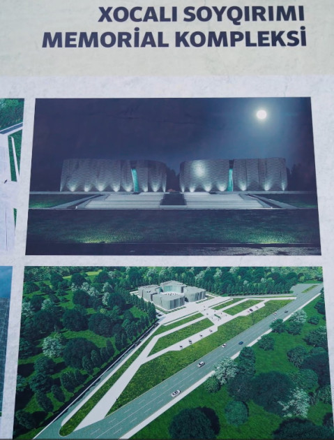 Xocalı Soyqırımı Memorial Kompleksi belə yaradılır <font color=red> - FOTOLAR</font>