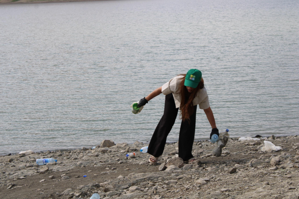 Heydər Əliyev Su Anbarının ətrafı tullantılardan təmizlənib<font color=red> - FOTOLAR</font>