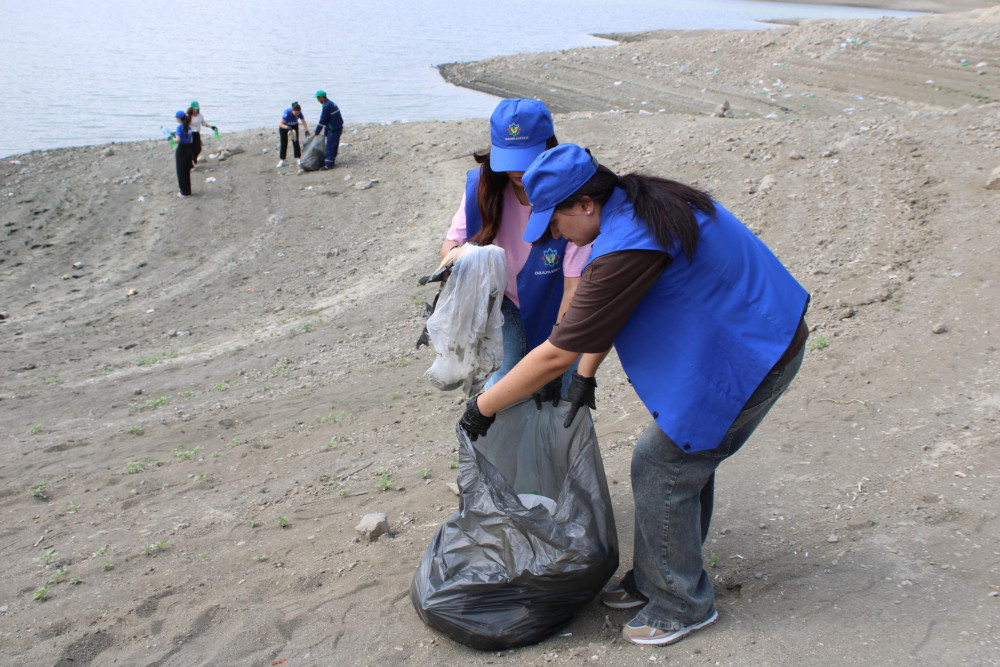Heydər Əliyev Su Anbarının ətrafı tullantılardan təmizlənib<font color=red> - FOTOLAR</font>