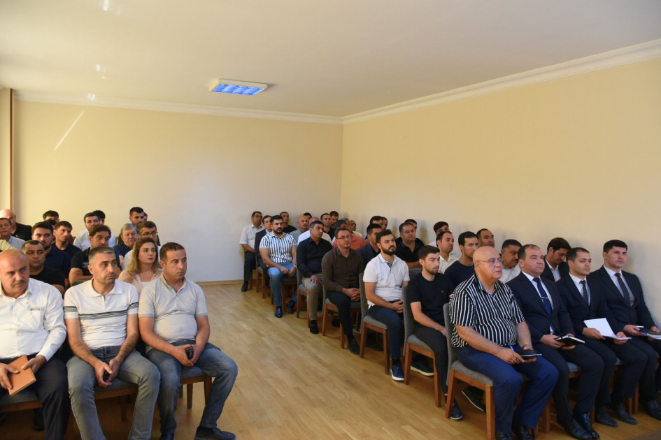 Naxçıvanda ƏDV ödəyiciləri ilə görüş keçirilib<font color=red> - FOTOLAR</font>