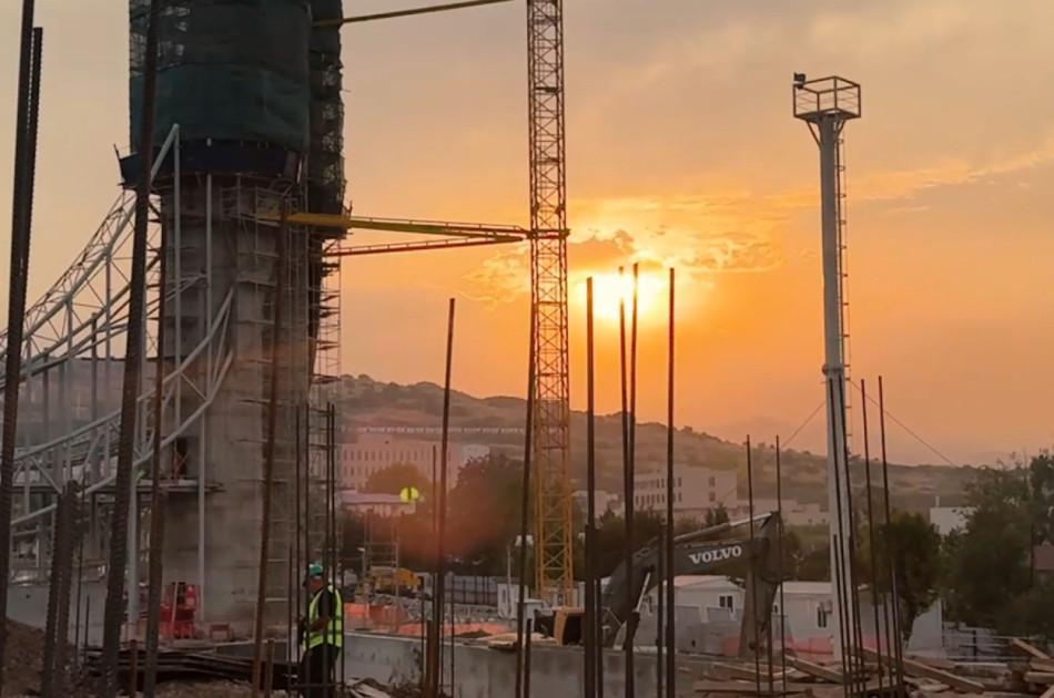 Yeni Şuşa məscidi belə inşa olunur<font color=red> - FOTOLAR</font>