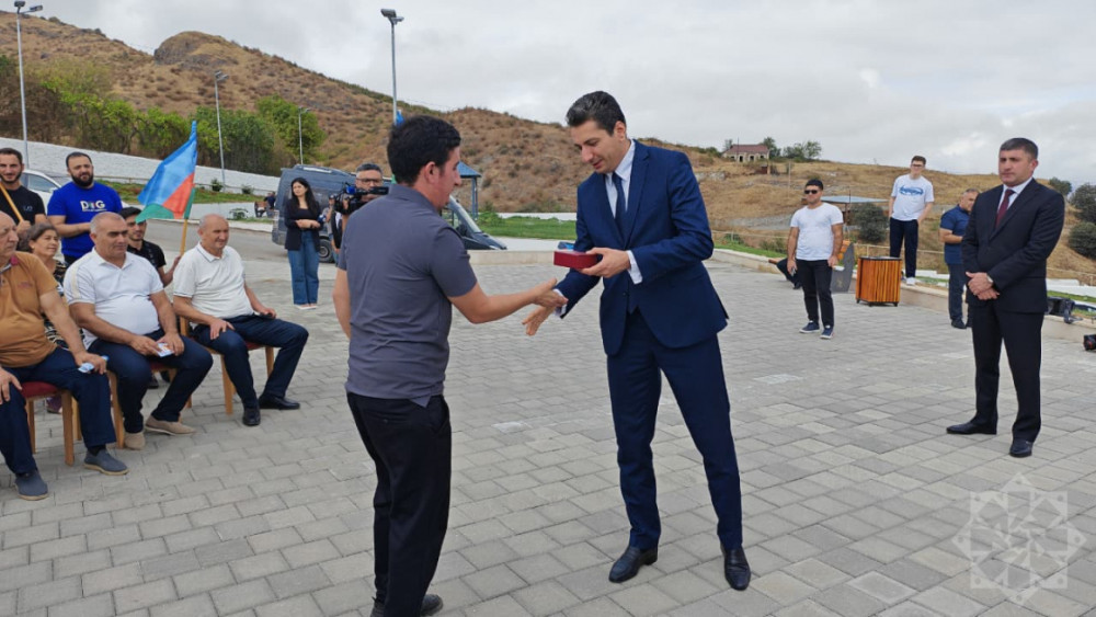 Xocalının Xanyurdu kəndində 15 ailəyə evlərinin açarları təqdim olunub<font color='red'> - YENİLƏNİB 2</font><font color=red> - FOTOLAR</font>