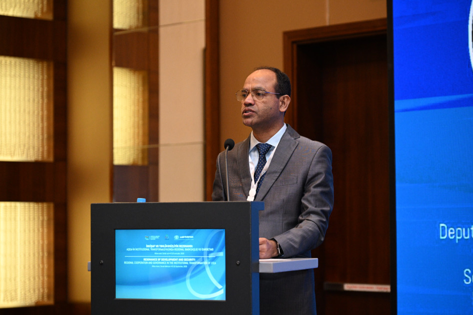 Bakıdan dünyaya çağırış: Yaşıl inkişaf, rəqəmsal transformasiya və dayanıqlı əməkdaşlıq<font color=red> - FOTOLAR</font>