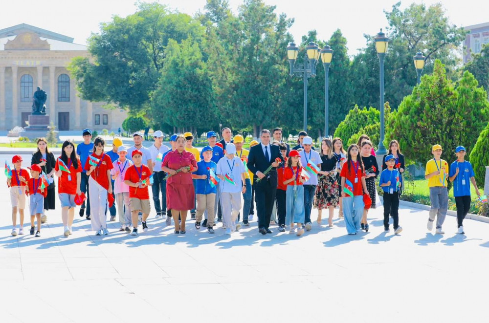 Naxçıvanda “Zəfər yolunun davamçıları” adlı “Yay düşərgəsi” təşkil olunub <font color=red> - FOTOLAR</font>