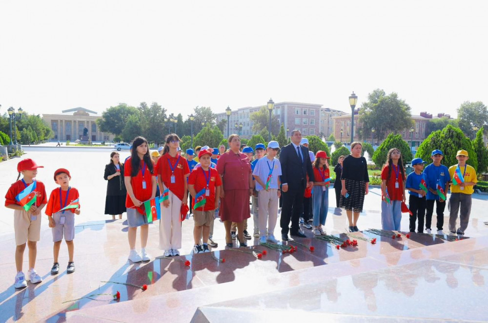 Naxçıvanda “Zəfər yolunun davamçıları” adlı “Yay düşərgəsi” təşkil olunub <font color=red> - FOTOLAR</font>