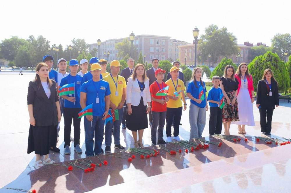 Naxçıvanda “Zəfər yolunun davamçıları” adlı “Yay düşərgəsi” təşkil olunub <font color=red> - FOTOLAR</font>
