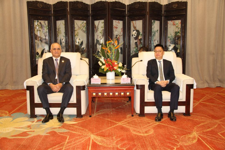 Çin şirkəti Ələt Azad İqtisadi Zonasında günəş panelləri istehsal edəcək<font color=red> - FOTOLAR</font>