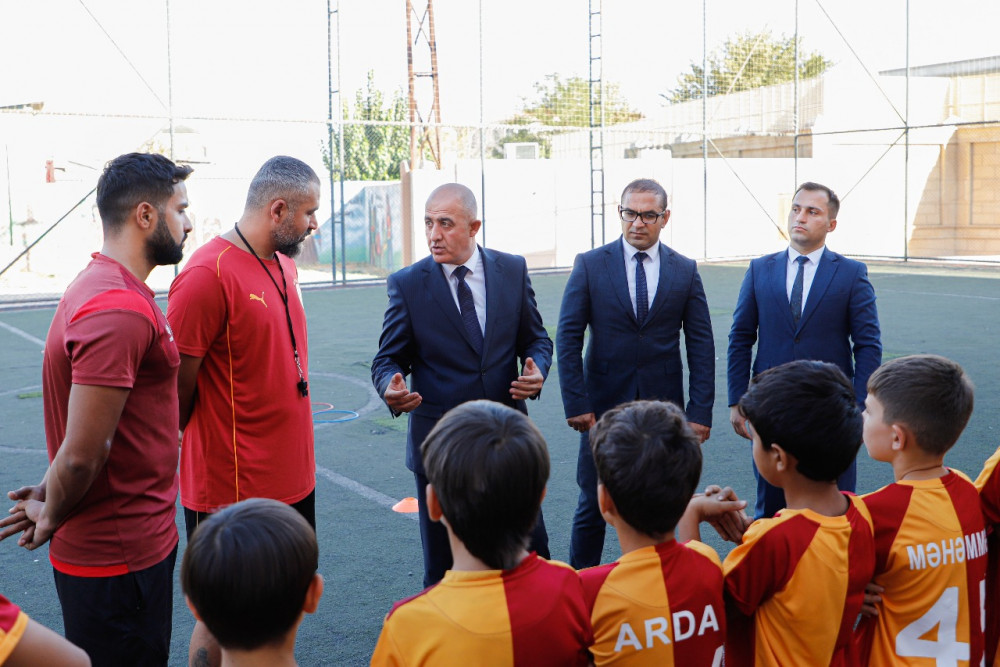 Məcid Seyidov Naxçıvanda Qalatasaray futbol məktəbini ziyarət edib<font color=red> - FOTOLAR</font>