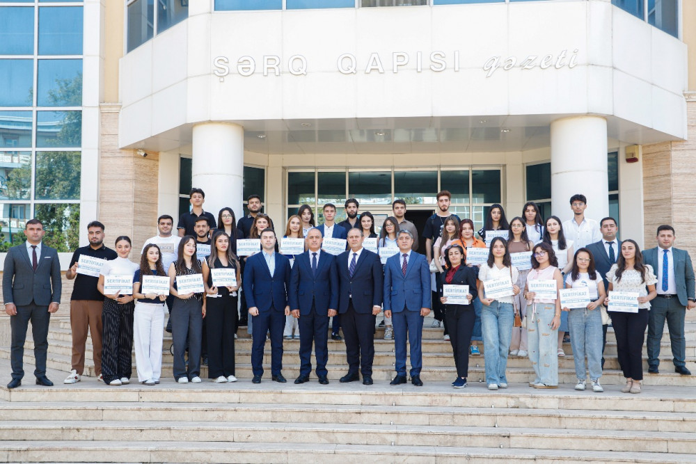 Naxçıvanda könüllülər üçün təşkil olunan beş günlük təlim başa çatıb<font color=red> - FOTOLAR</font>