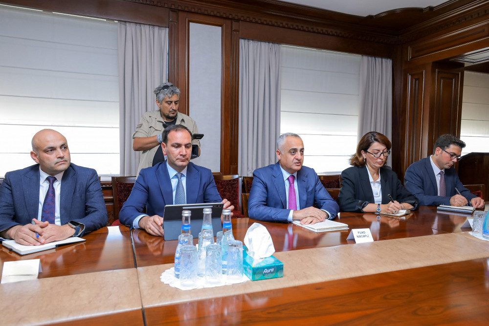 Səlahiyyətli nümayəndə Türkiyənin hakim Ədalət və İnkişaf Partiyasının sədr müavini ilə görüşüb<font color=red> - FOTOLAR</font>