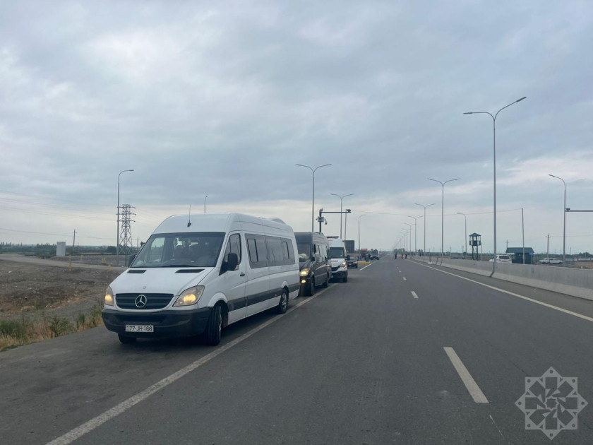 Xocalının Daşbulaq kəndinə ilk köç karvanı yola salınıb<font color=red> - FOTOLAR</font>