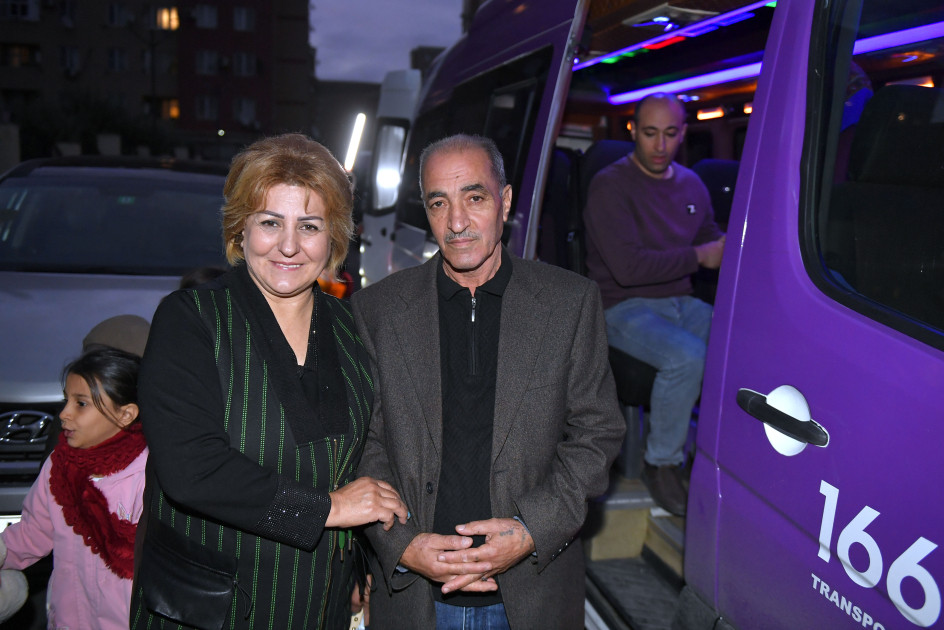 Kəlbəcər şəhərinə növbəti köç karvanı yola salınıb<font color=red> - FOTOLAR</font>