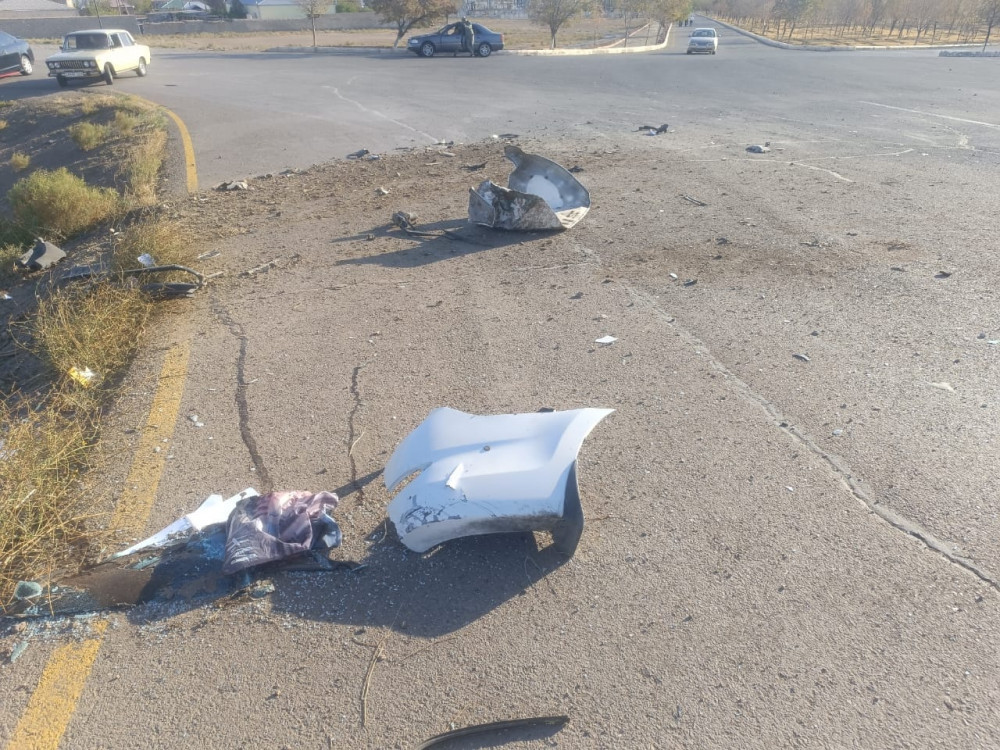 Culfada ağır yol-nəqliyyat hadisəsi baş verib<font color=red> - FOTOLAR</font>