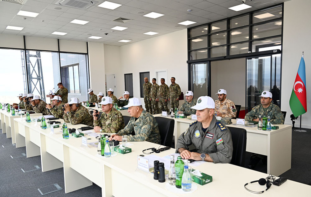 “Sonsuz qardaşlıq – IV” təliminin “Yüksək Səviyyəli Müşahidəçi Günü” keçirilib<font color=red> - FOTOLAR</font>