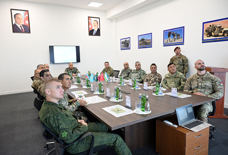 “Sonsuz qardaşlıq – IV” təliminin “Yüksək Səviyyəli Müşahidəçi Günü” keçirilib<font color=red> - FOTOLAR</font>