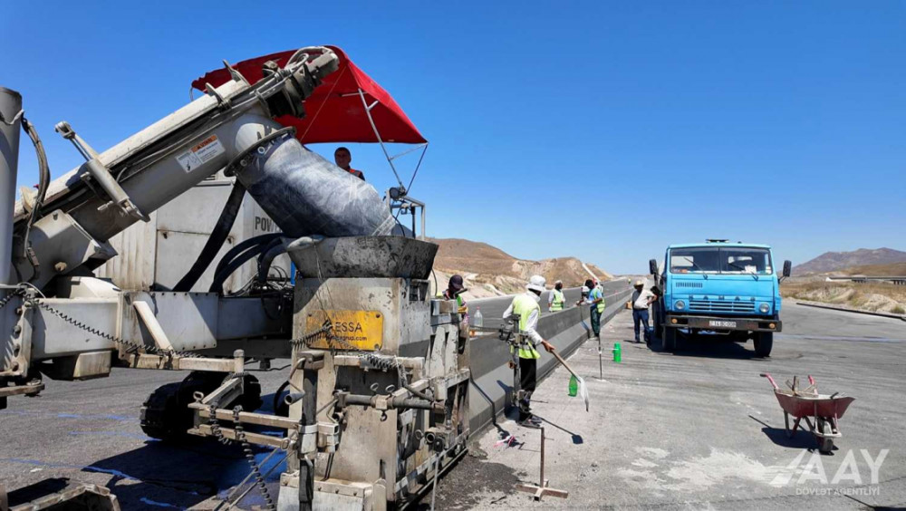 Zəngəzur dəhlizində tikinti işlərinin 95 faizi icra olunub<font color=red> - FOTOLAR</font>