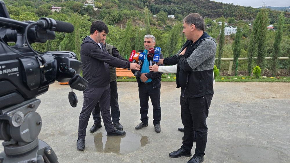 Xankəndi şəhərinə və Xocalı rayonuna "Prezidentin izi ilə" ənənəvi media tur təşkil olunub<font color=red> - FOTOLAR</font>