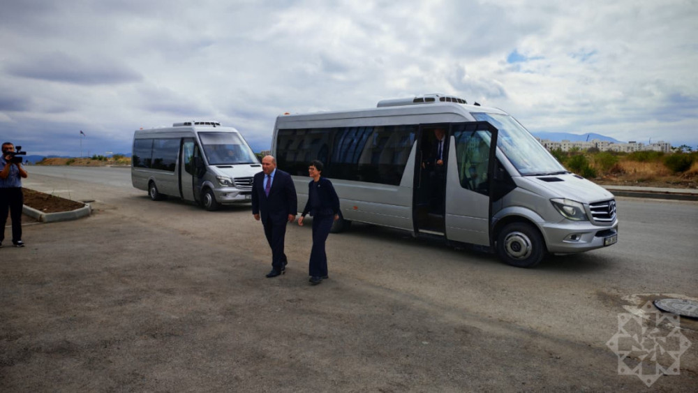 Avropa İttifaqının Genişlənmə üzrə komissarı Marta Kos Ağdama gəlib<font color=red> - FOTOLAR</font>