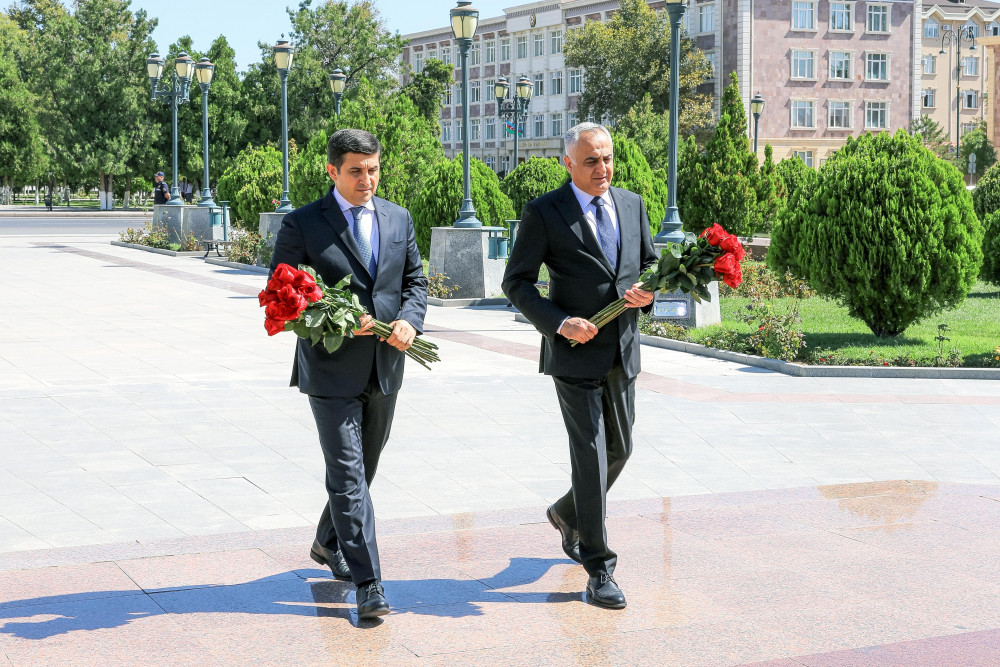 Ulu Öndər Heydər Əliyevin xatirəsi anılıb<font color=red> - FOTOLAR</font>