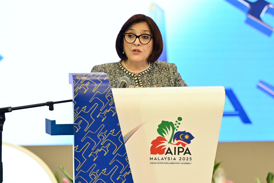 Milli Məclisin sədri Sahibə Qafarova Malayziyada AİPA-nın 46-cı Baş Assambleyasında çıxış edib<font color=red> - FOTOLAR</font>