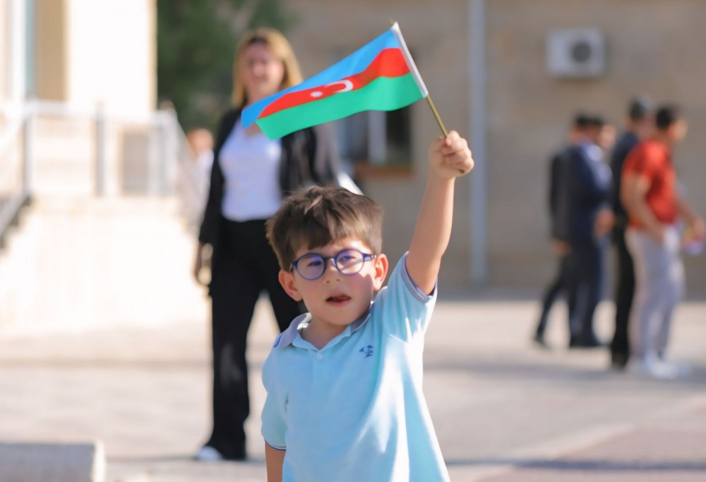 Naxçıvan şəhərində "Suverenlik yürüşü" keçirilib<font color=red> - FOTOLAR</font>