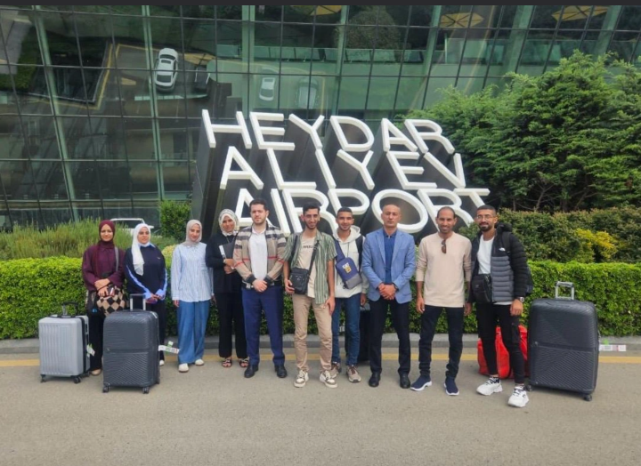 Azərbaycan 14 fələstinli tələbəni Qəzzadan təxliyə edib<font color=red> - FOTOLAR</font>