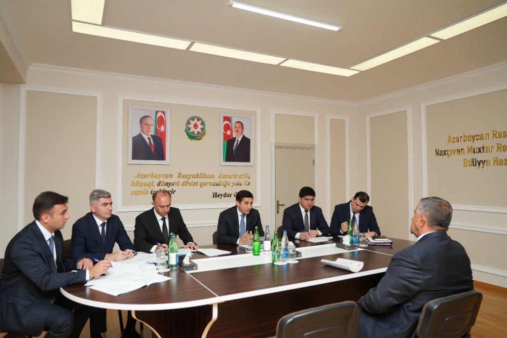 Fərid Əhmədov Naxçıvanda vətəndaşları qəbul edib<font color=red> - FOTOLAR</font>