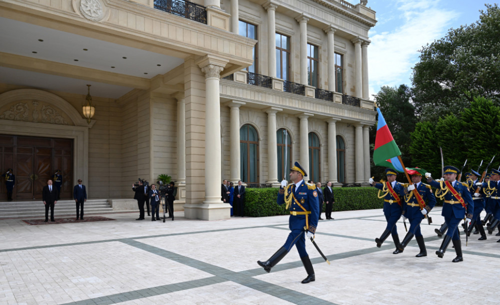 Ruanda Prezidentinin rəsmi qarşılanma mərasimi olub<font color=red> - FOTOLAR</font>