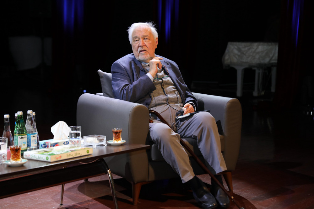 Professor İlbər Ortaylı Naxçıvanda Heydər Əliyev Sarayında yerli ictimaiyyətlə görüşüb<font color=red> - FOTOLAR</font>