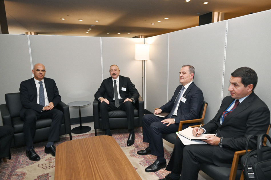 Prezident İlham Əliyev BMT-nin Nyu-Yorkdakı mənzil-qərargahında Avropa Şurasının Baş katibi ilə görüşüb<font color=red> - FOTOLAR</font>