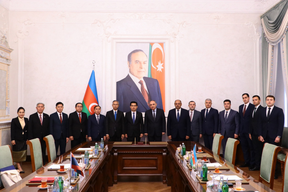 Azərbaycanın Baş Prokurorluğu ilə Laosun Ali Xalq Prokurorluğu arasında Anlaşma Memorandumu imzalanıb<font color=red> - FOTOLAR</font>