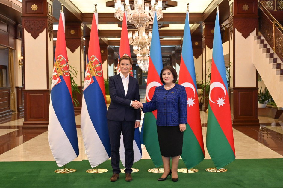 Ana Brnabiç: Azərbaycan Serbiya üçün dost və müttəfiq ölkədir<font color=red> - FOTOLAR</font>