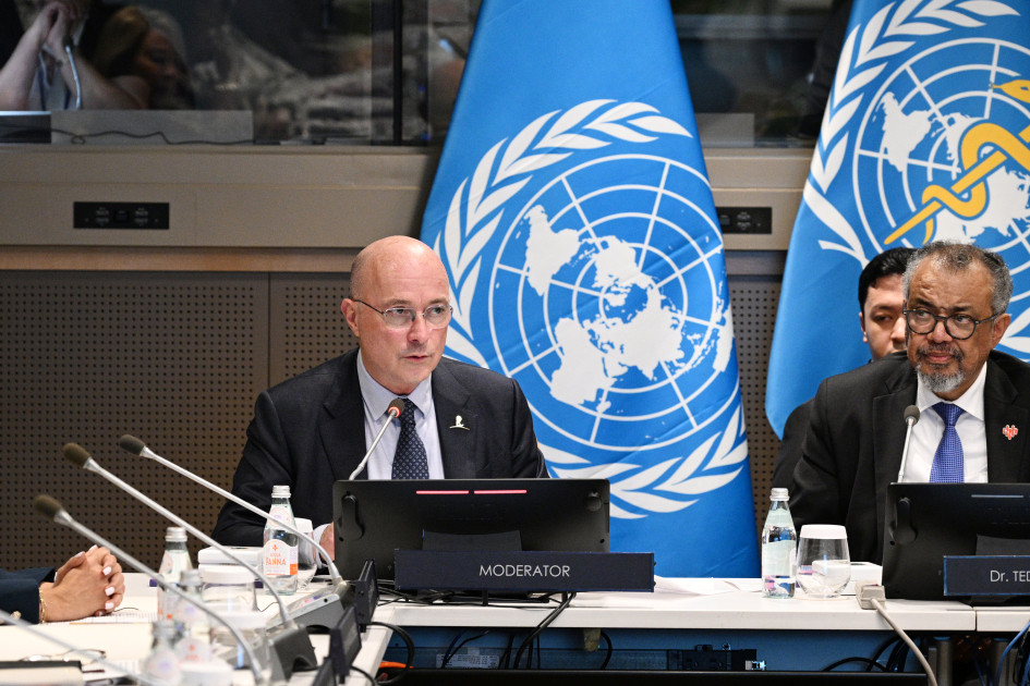 Birinci xanım Mehriban Əliyeva BMT Baş Assambleyası çərçivəsində xüsusi sessiyada iştirak edib<font color=red> - FOTOLAR</font>