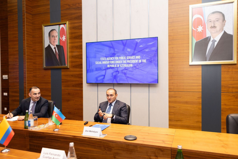 Qırğızıstanın və Kolumbiyanın səfirləri “ASAN xidmət”də<font color=red> - FOTOLAR</font>