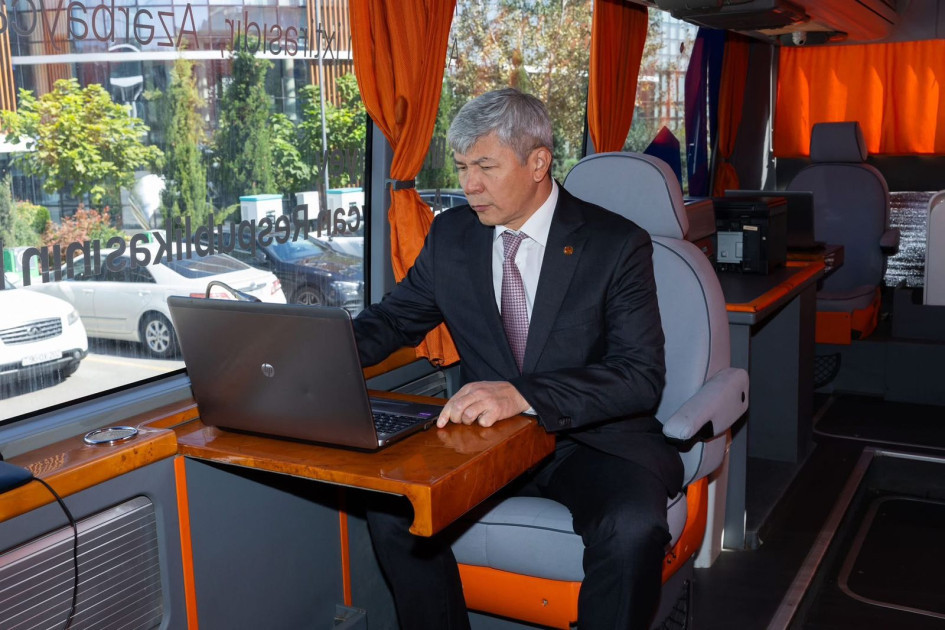 Qırğızıstanın və Kolumbiyanın səfirləri “ASAN xidmət”də<font color=red> - FOTOLAR</font>