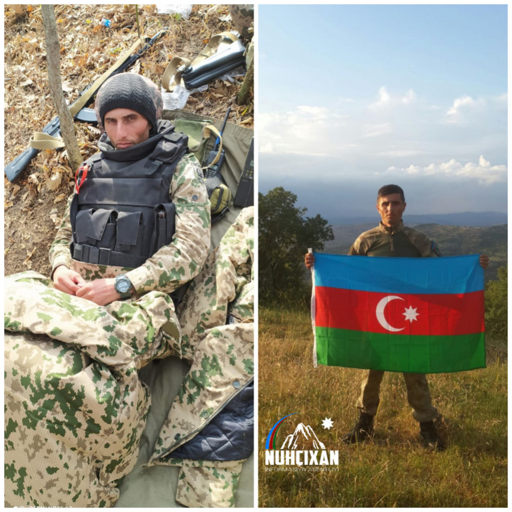 “Məzarımı bayraqla nurlandırın”<font color=red> - FOTOLAR</font>