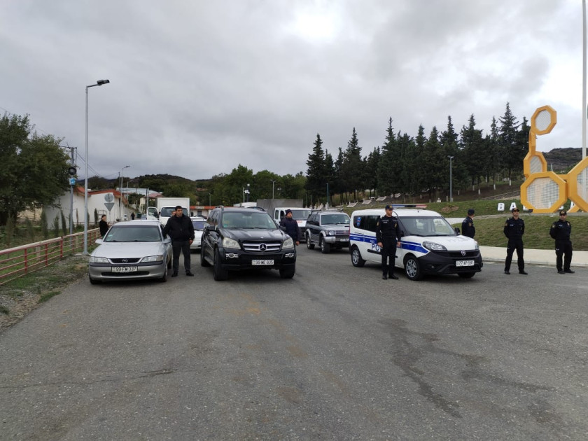 Azad olunan torpaqlarda şəhidlərimizin ruhuna ehtiram<font color=red> - FOTOLAR</font>