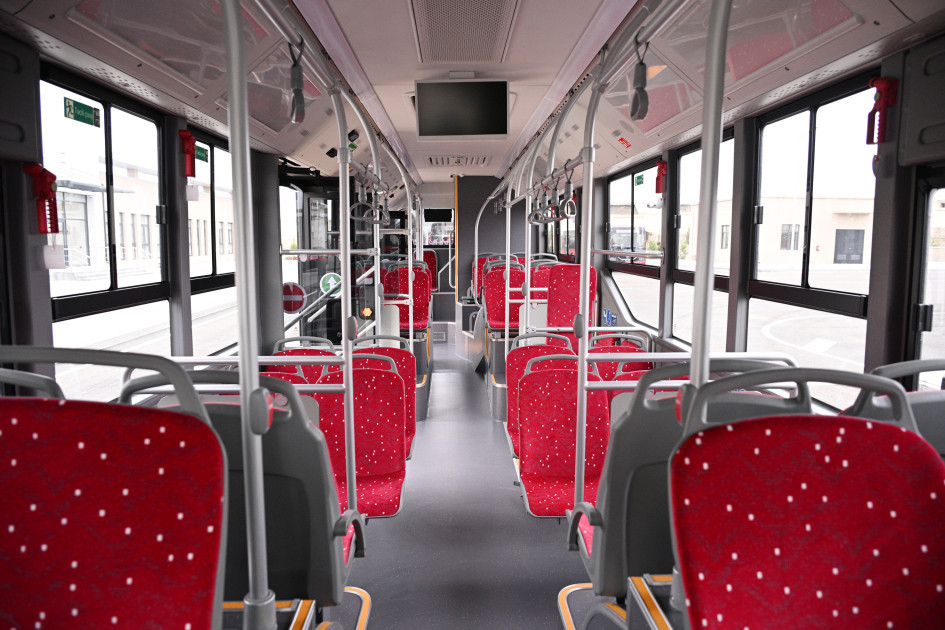 Prezident İlham Əliyev “BakuBus” MMC-nin Gəncə Avtoparkının açılışında iştirak edib<font color=red> - FOTOLAR</font>