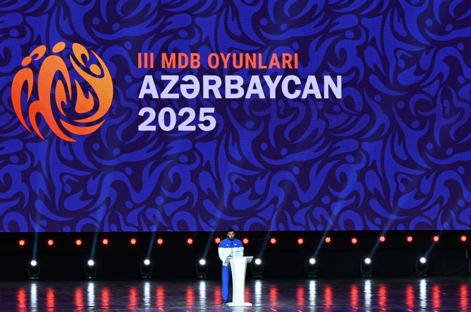 Gəncədə III MDB Oyunlarının təntənəli açılış mərasimi keçirilib Prezident İlham Əliyev və birinci xanım Mehriban Əliyeva tədbiri izləyiblər<font color=red> - FOTOLAR</font>