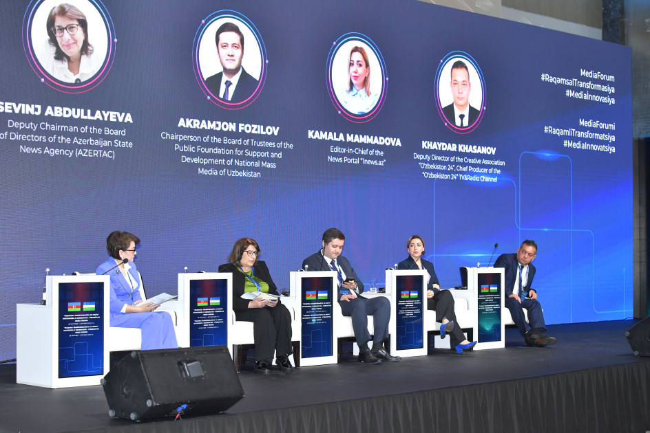 II Azərbaycan-Özbəkistan Media Forumu çərçivəsində rəqəmsal informasiya mühitində etik məsuliyyət mövzusu müzakirə olunub<font color=red> - FOTOLAR</font>