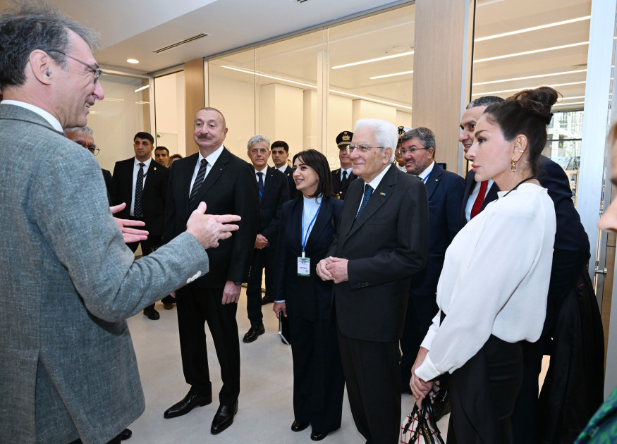 Bakıda İtaliya-Azərbaycan Universitetinin ilk tədris korpuslarının açılışı olub<font color='red'> - YENİLƏNİB</font><font color=red> - FOTOLAR</font>