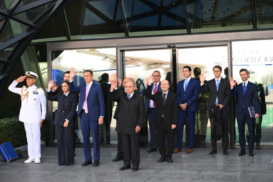 İtaliya Prezidentinin Azərbaycana səfəri başa çatıb<font color=red> - FOTOLAR</font>