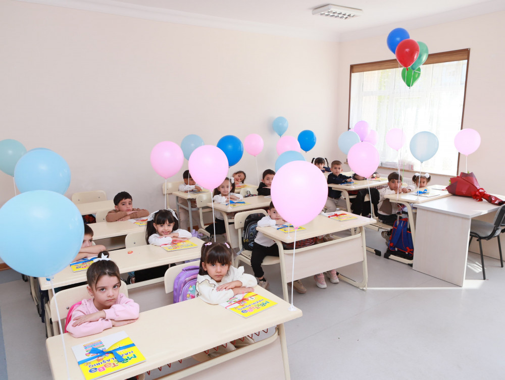 Naxçıvanda 3000-dən çox uşaq  məktəbəhazırlıq qruplarına cəlb olunub<font color=red> - FOTOLAR</font>