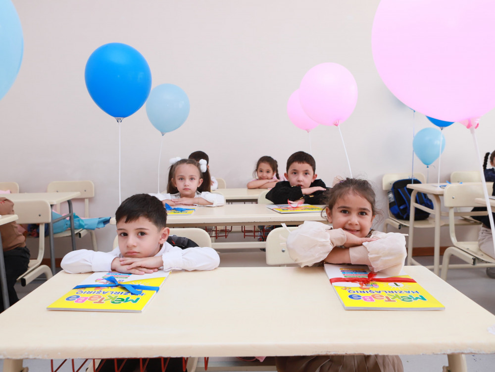 Naxçıvanda 3000-dən çox uşaq  məktəbəhazırlıq qruplarına cəlb olunub<font color=red> - FOTOLAR</font>