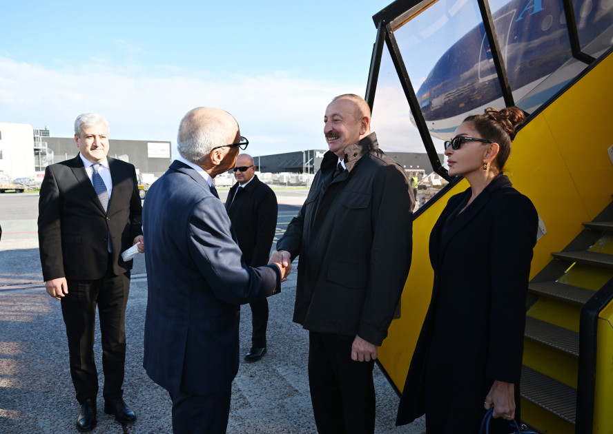 Azərbaycan Prezidenti İlham Əliyev Danimarkada işgüzar səfərdədir<font color=red> - FOTOLAR</font>