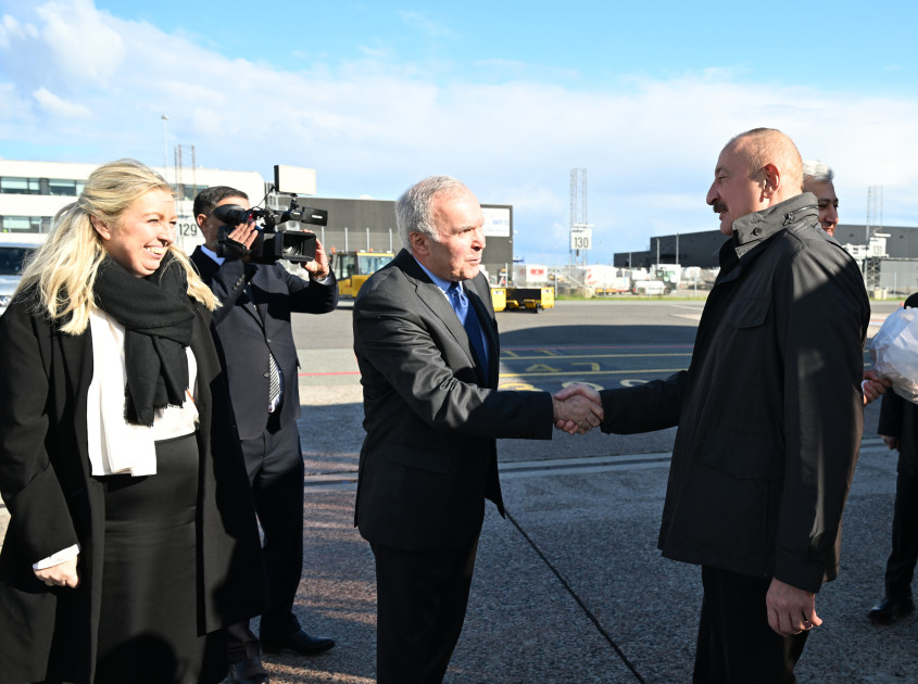 Azərbaycan Prezidenti İlham Əliyev Danimarkada işgüzar səfərdədir<font color=red> - FOTOLAR</font>