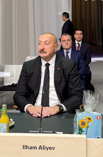 Prezident İlham Əliyev “Avropa Siyasi Birliyi”nin 7-ci Zirvə toplantısının açılış plenar sessiyasında iştirak edib <font color=red> - FOTOLAR</font>