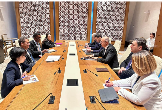 Azərbaycanın IRENA ilə ikitərəfli əməkdaşlığının inkişafı müzakirə olunub<font color=red> - FOTOLAR</font>