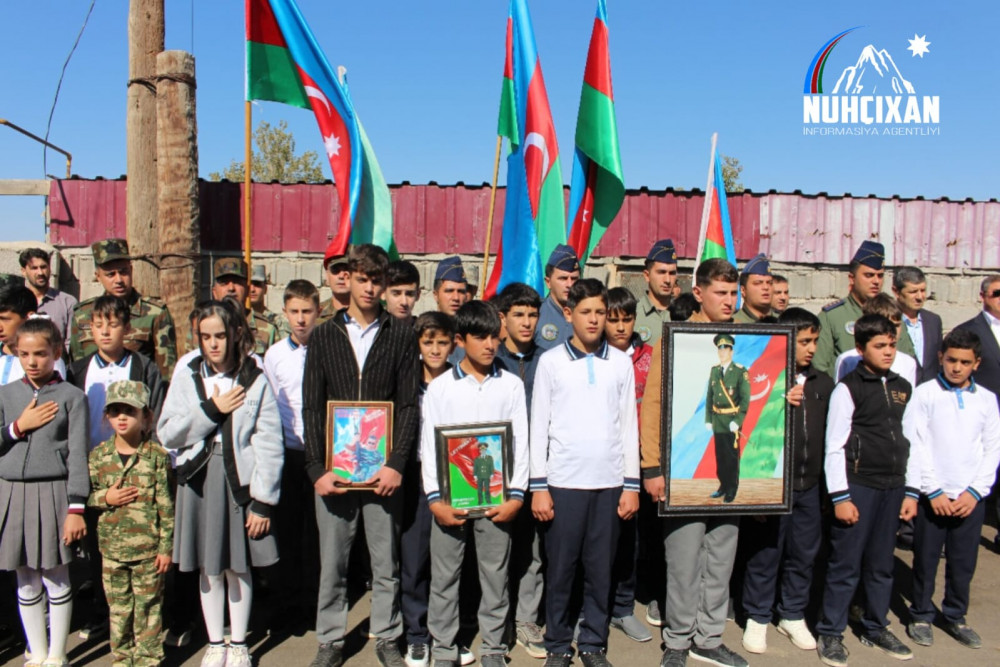 Nehrəmdə şəhidin adına bulaq istifadəyə verilib<font color=red> - FOTOLAR</font>