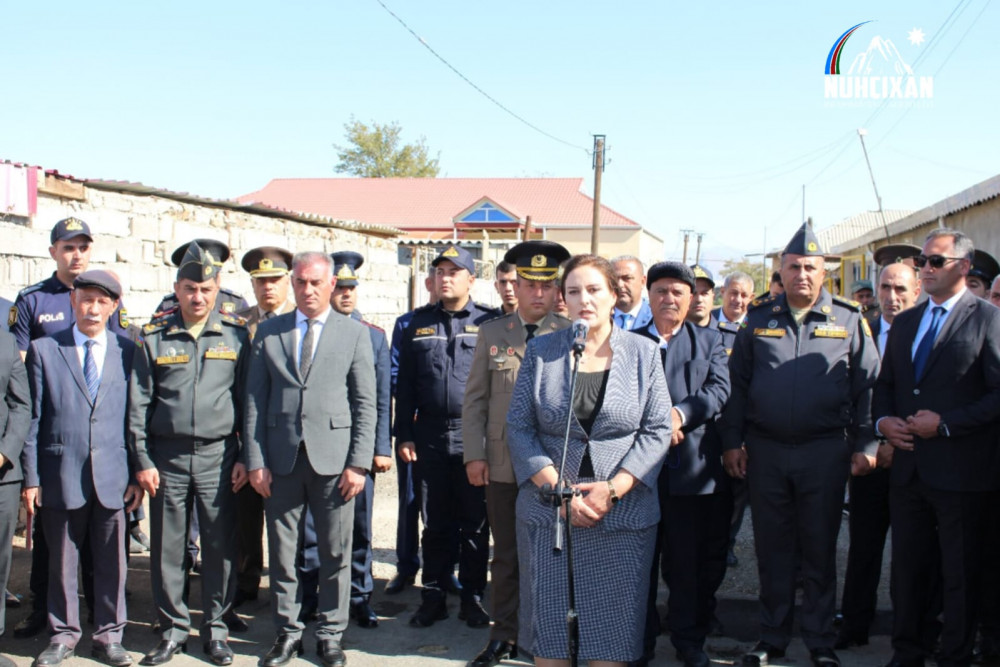 Nehrəmdə şəhidin adına bulaq istifadəyə verilib<font color=red> - FOTOLAR</font>